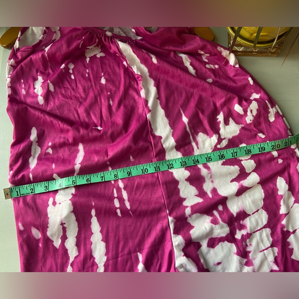 NEW Boho Tie Dye Loose Casual Wide Leg Jumpsuit - Picture 7 of 7